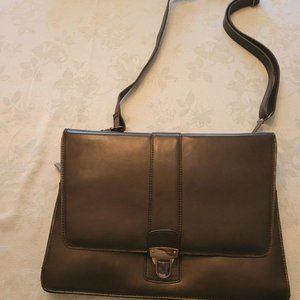 Kenneth Cole leather laptop computer bag